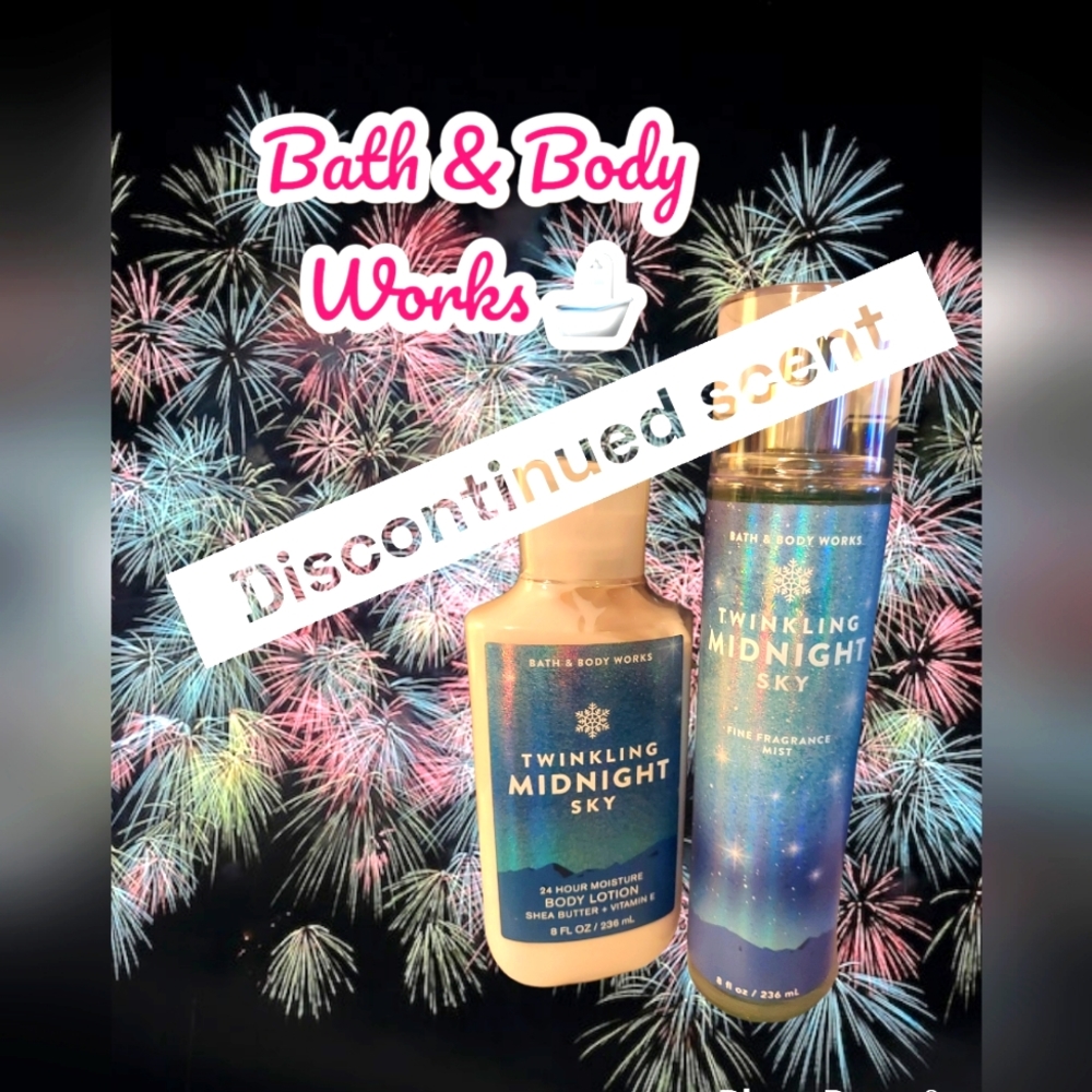 Bath And Body Works Discontinued Scent - Twilight Midnight Sky Set.  💥💖🌟